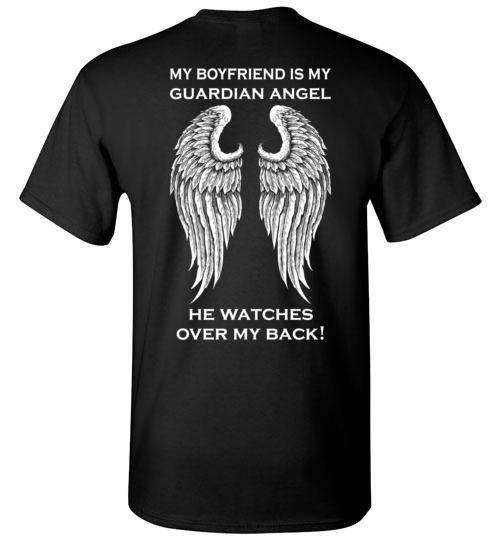 My Boyfriend Is My Guardian Angel T-Shirt - Guardian Angel Collection