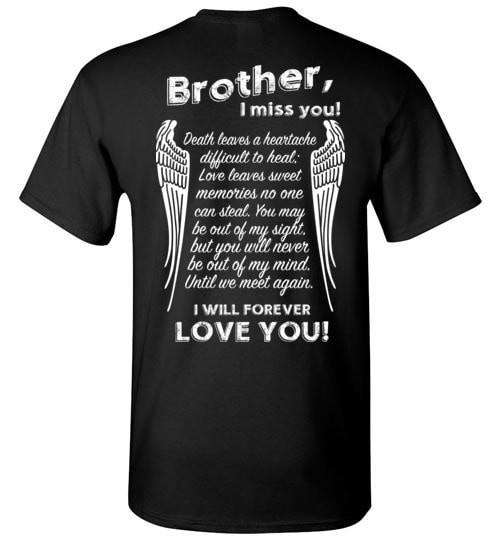 Brother I Miss You Unisex T-Shirt - Guardian Angel Collection