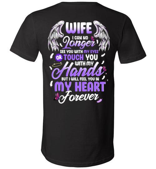 Wife - I Can No Longer See You V-Neck - Guardian Angel Collection