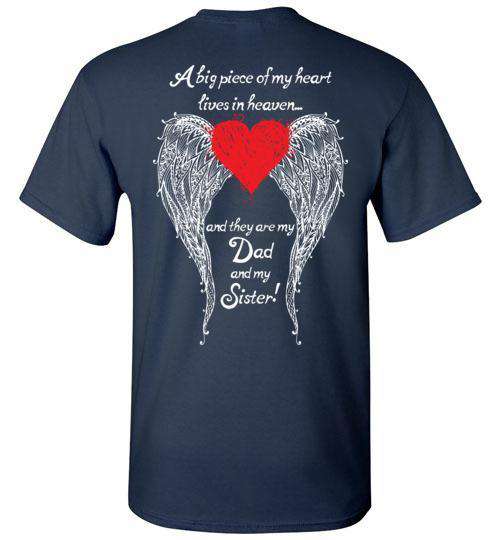 Dad &amp; Sister - A Big Piece of my Heart T-Shirt