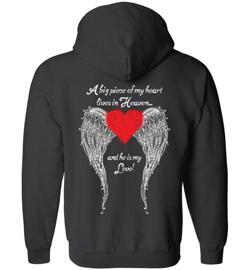 LOVE - A Big Piece FULL ZIP Hoodie - Guardian Angel Collection